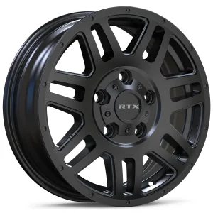 RTX Wheels – Adventure – Black – 16″x6″ 45mm – All weather Wheels – 083174